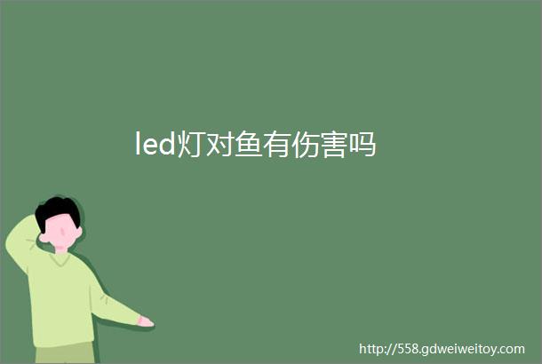 led灯对鱼有伤害吗